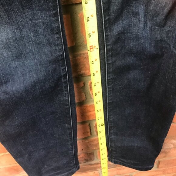 Eileen Fisher Stretch Organic Cotton Jeans Pull-On Minimalist Pants Denim Slim S - Picture 14 of 15